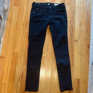 Rag & Bone Dark Denim Jeans black size 27
